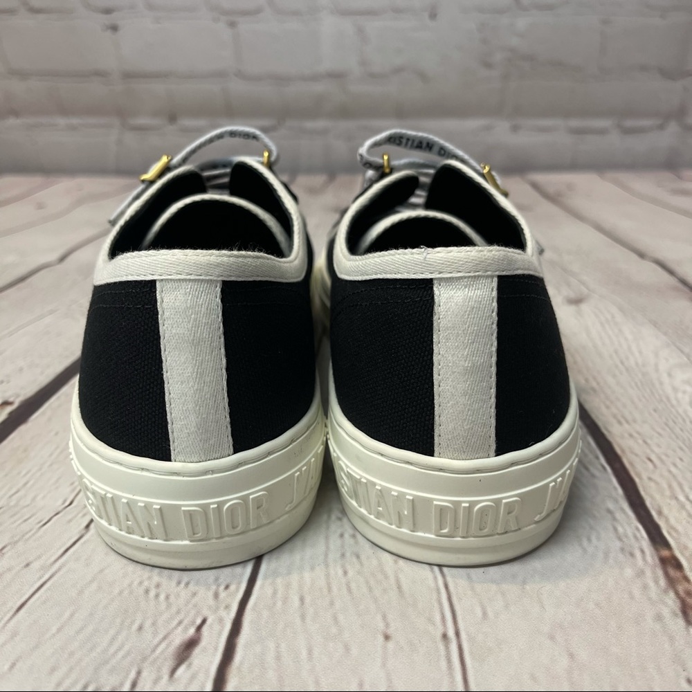 🔥 Christian Dior Walk N Dior black sneakers size 37 - Picture 4 of 13